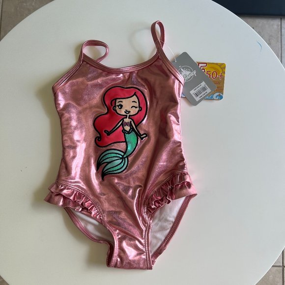 Disney Swim Nwt Disney Store Disneys Ariel Swimsuit Poshmark
